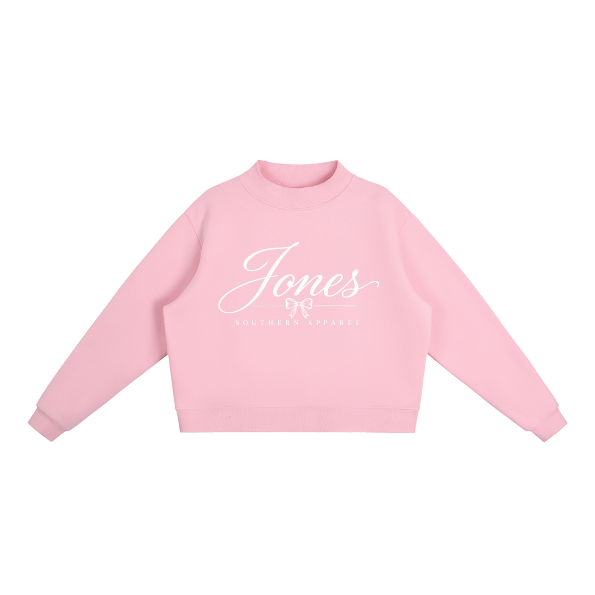 Jones Southern Apparel Fleece Mock-Neck