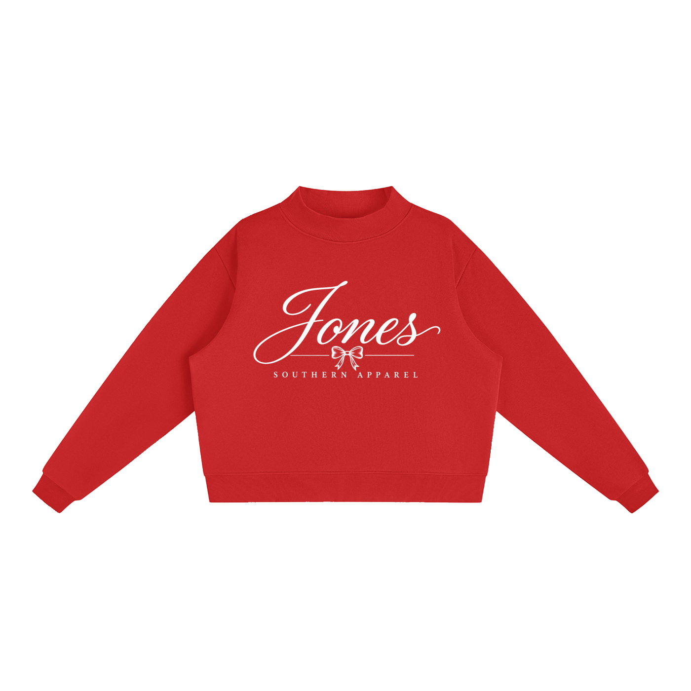 Jones Southern Apparel Fleece Mock-Neck