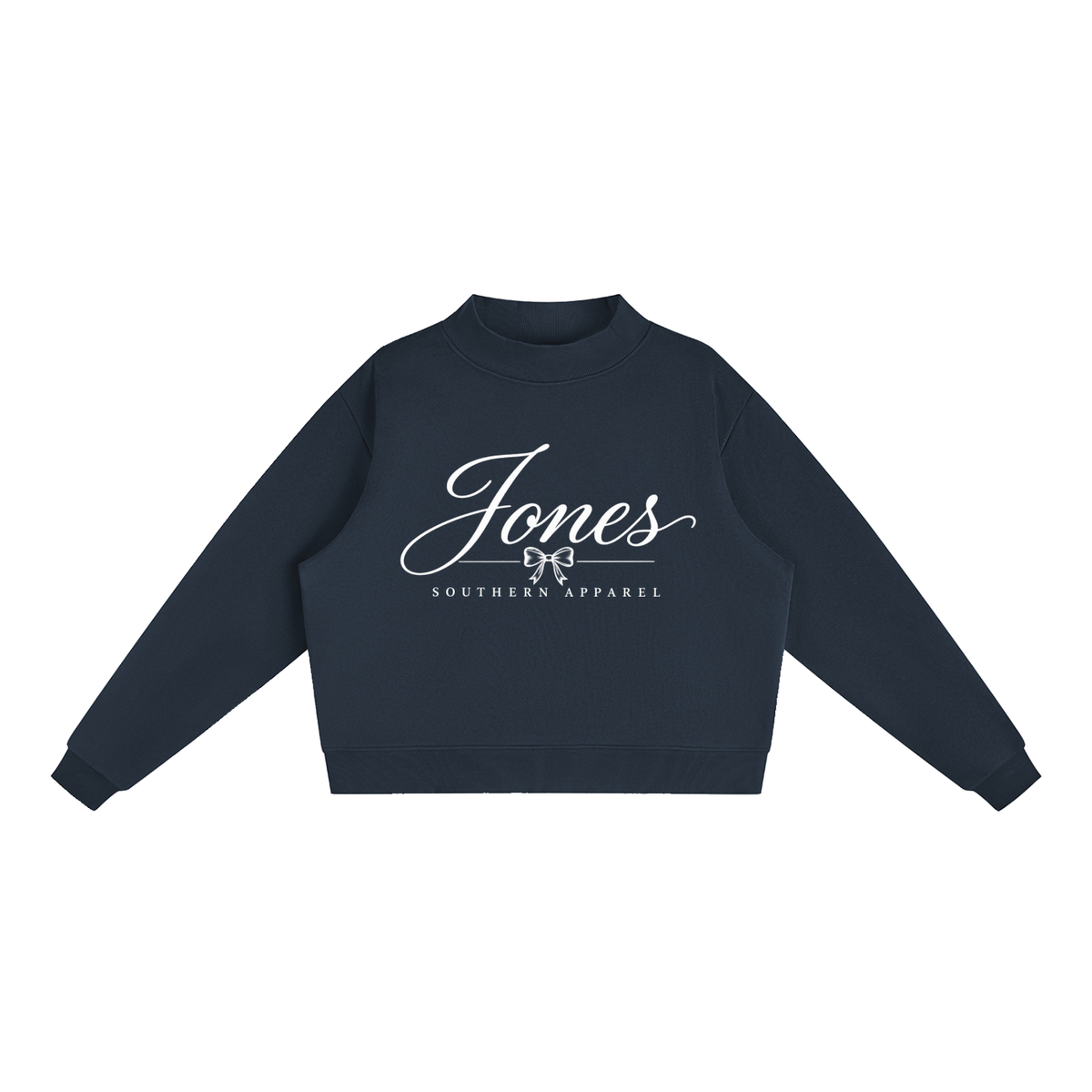 Jones Southern Apparel Fleece Mock-Neck