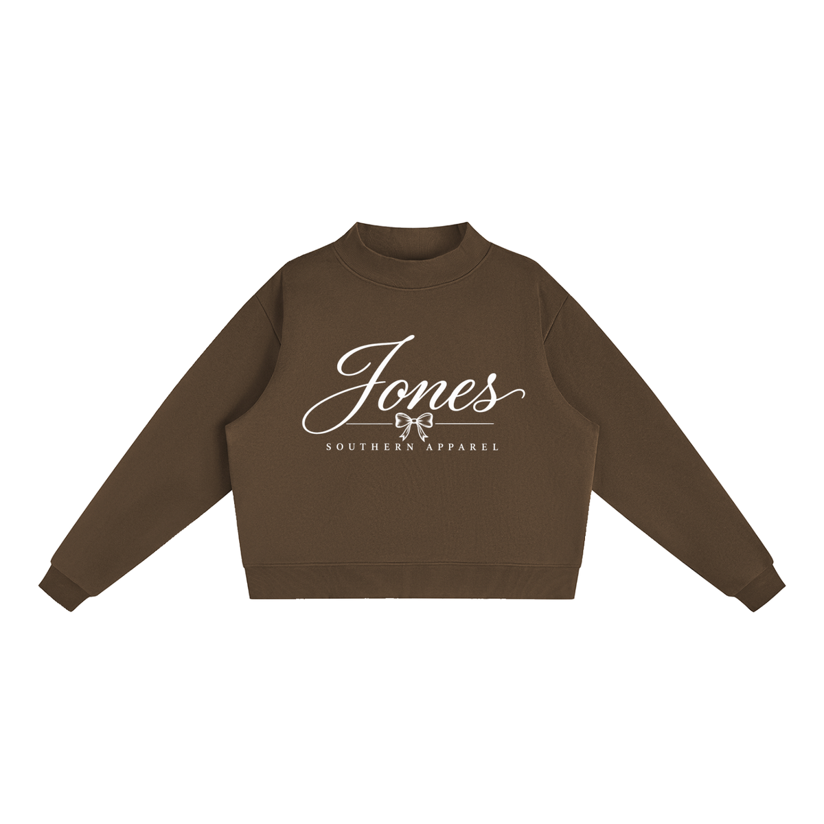 Jones Southern Apparel Fleece Mock-Neck