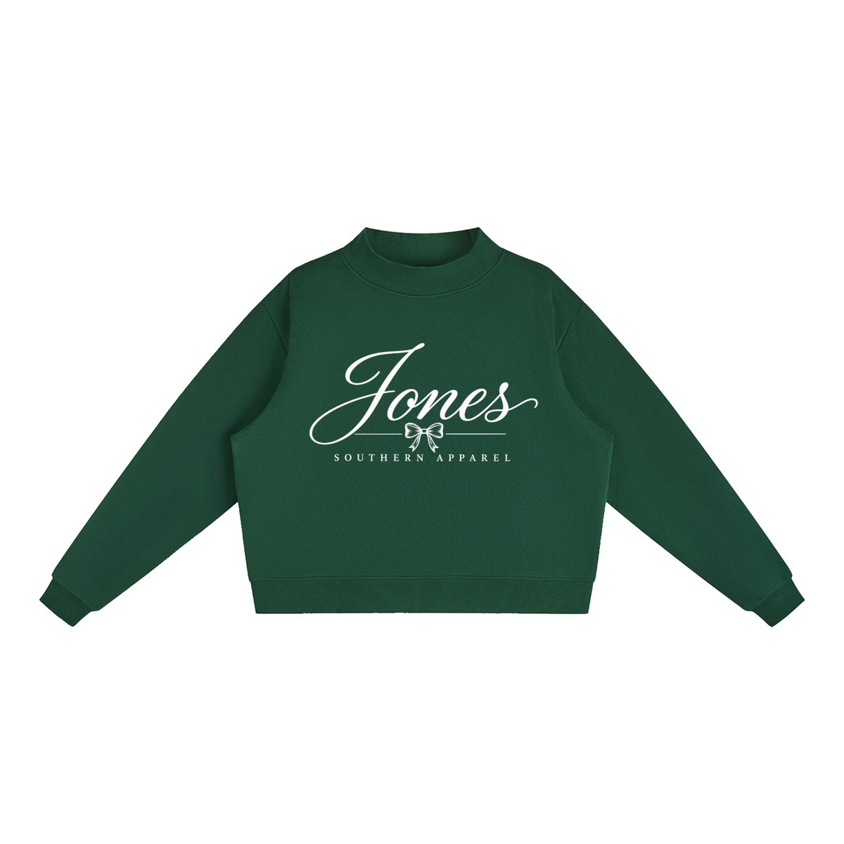 Jones Southern Apparel Fleece Mock-Neck