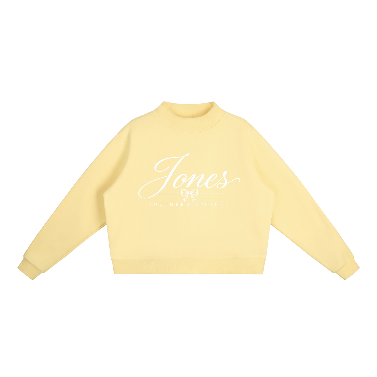 Jones Southern Apparel Fleece Mock-Neck